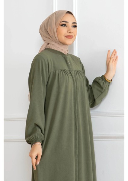 Robalı Mevlana Kesim Günlük Ferace Haki fırsatları