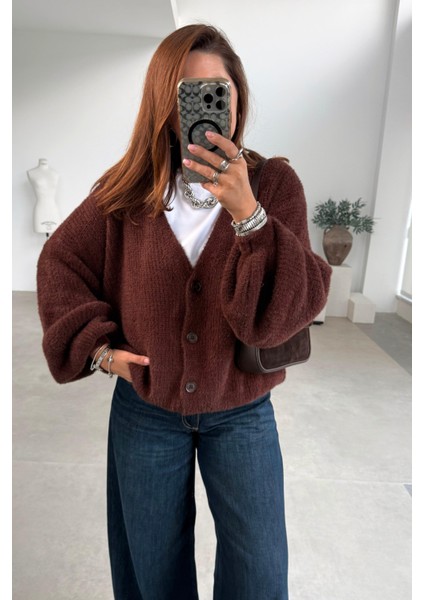 Kahverengi Yumoş Hırka fiyatları