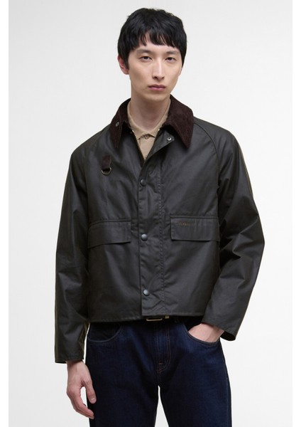 Spey Slim Yağlı Ceket OL51 Olive