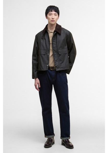 Spey Slim Yağlı Ceket OL51 Olive modelleri