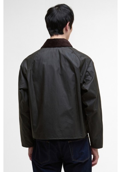 Spey Slim Yağlı Ceket OL51 Olive fırsatları