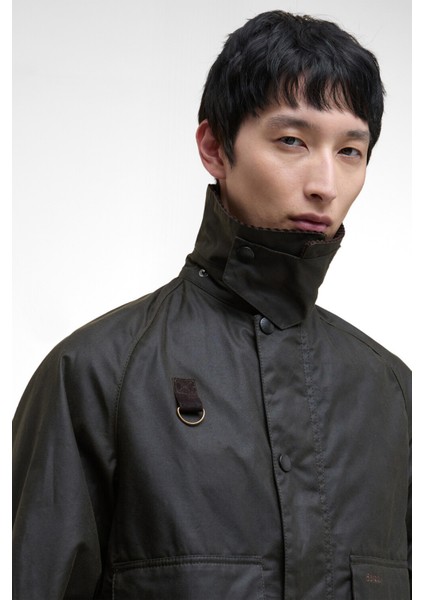 Spey Slim Yağlı Ceket OL51 Olive