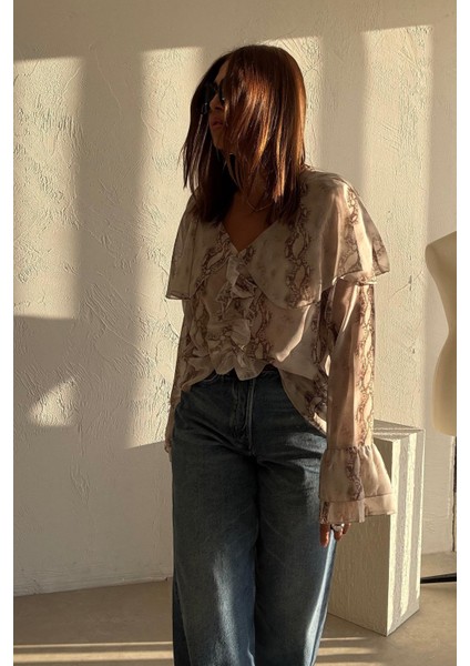 Bohem Şifon Bluz fiyatları