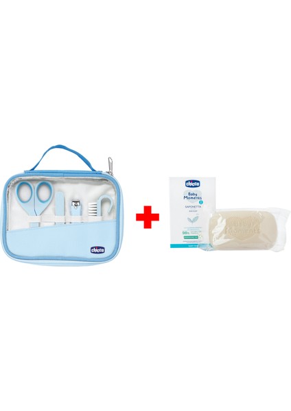 Tırnak Bakım Seti Mavi + Sabun