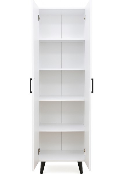 2 Kapaklı 4 Raflı Çok Amaçlı Dolap modelleri