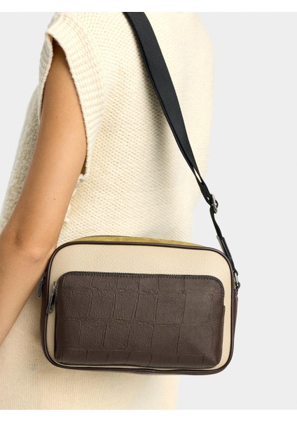 Patchwork Çapraz Askılı Çanta