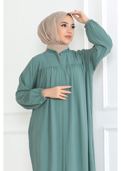 Robalı Mevlana Kesim Günlük Ferace Haki fırsatları