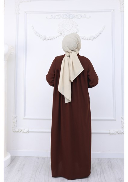 Robalı Mevlana Kesim Günlük Ferace Haki indirimleri