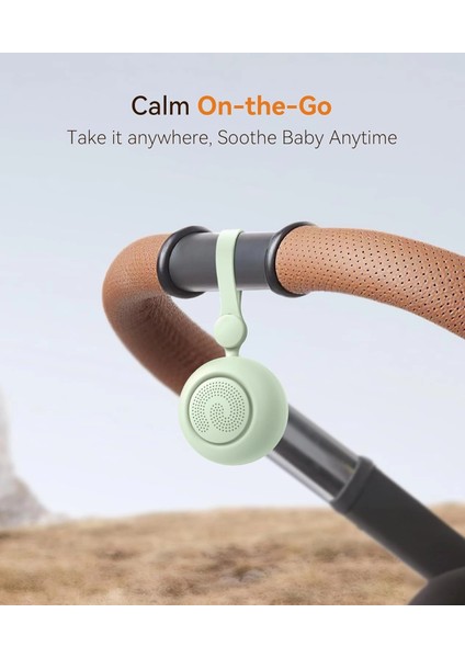 Dreamegg Taşınabilir Ses Makinesi - 19 Yatıştırıcı Ses ve Bebek Odası Işığı - Yeşil modelleri