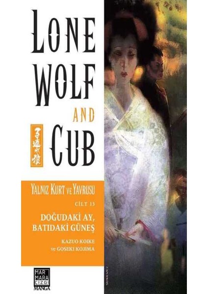 Lone Wolf And Cub 8-9-10-11-12-13-14 Manga Seti (7 Kitap) / Yalnız Kurt ve Yavrusu / Anime-Manga Sticker ve Kartpostal Hediye