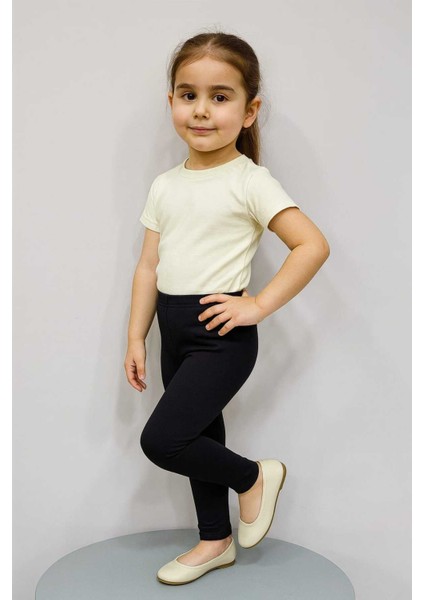 Siyah Pamuk Çocuk Tayt fiyatları