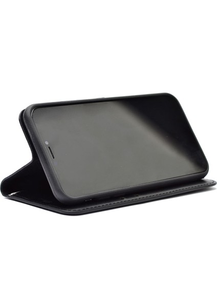 Redmi Note 15 Pro Plus Kılıf Zore Kar Deluxe Kapaklı Kılıf - Kırmızı