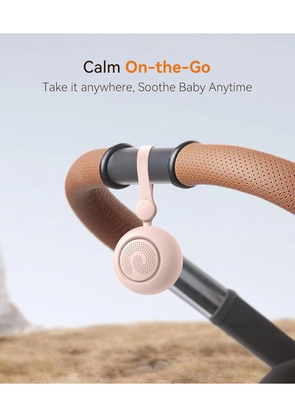 Dreamegg Taşınabilir Ses Makinesi - 19 Yatıştırıcı Ses ve Bebek Odası Işığı - Pembe fırsatları