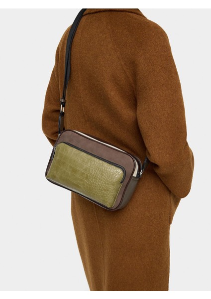 Patchwork Çapraz Askılı Çanta