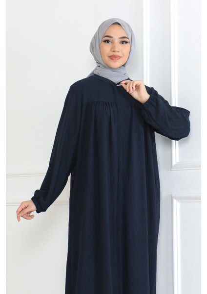 Robalı Mevlana Kesim Günlük Ferace Haki modelleri