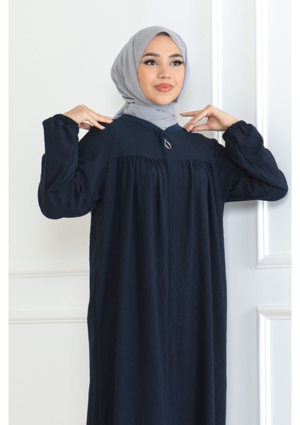 Robalı Mevlana Kesim Günlük Ferace Haki indirimleri