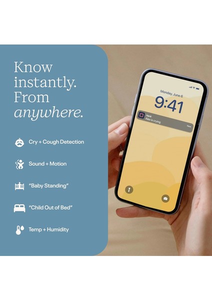 Essentials Akıllı Bebek Monitörü - Zemin Standlı - 1080P Hd Wi-Fi Kamera fırsatları