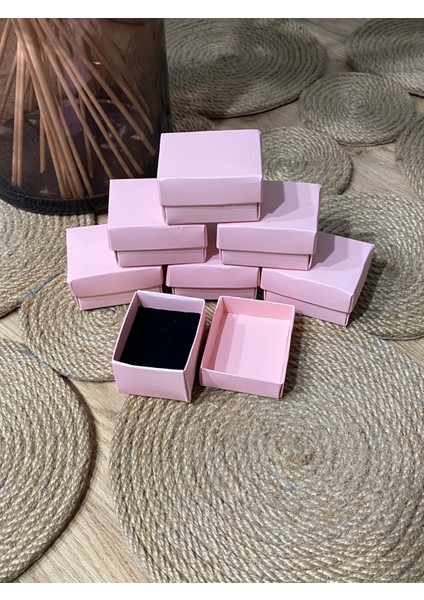 Yüzük Kolye Kutusu 50LI (Montajlı)