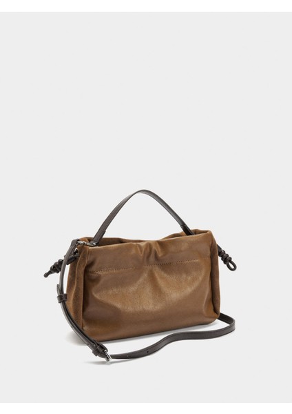 Süet Deri Detaylı El Çantası fırsatları