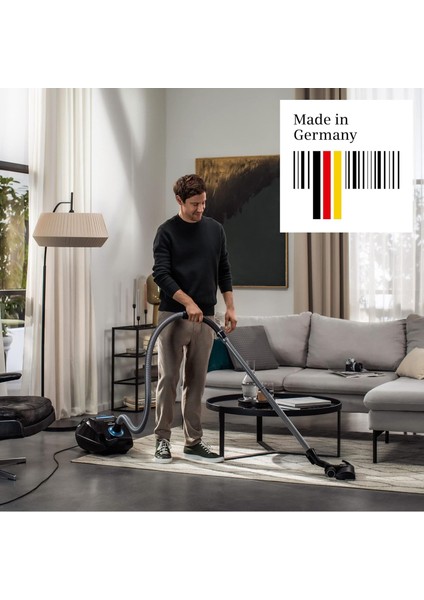 Q5.0 Extreme Silencepower 850W Toz Torbalı Süpürge – Alman Teknolojisi | Ultra Sessiz 70 Db | Hepa H13 Filtre | 13 M Extra Kablo – Made In Germany fırsatları