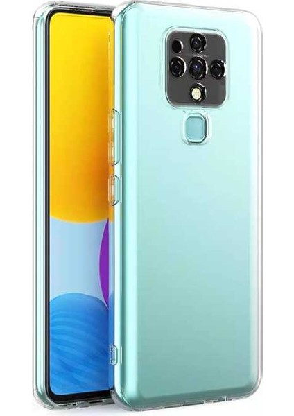 Tecno Camon 16 Kılıf Inc Kamera Korumalı Süper Silikon Kapak-Renksiz modelleri