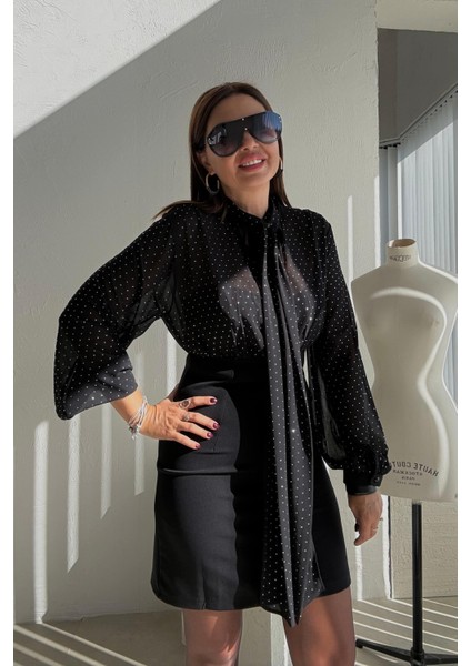 Siyah Taşlı Elbise fırsatları