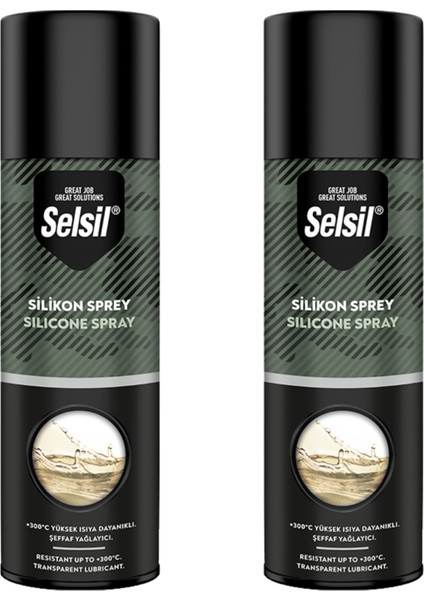 Silikon Sprey 500 ml x 2 Adet