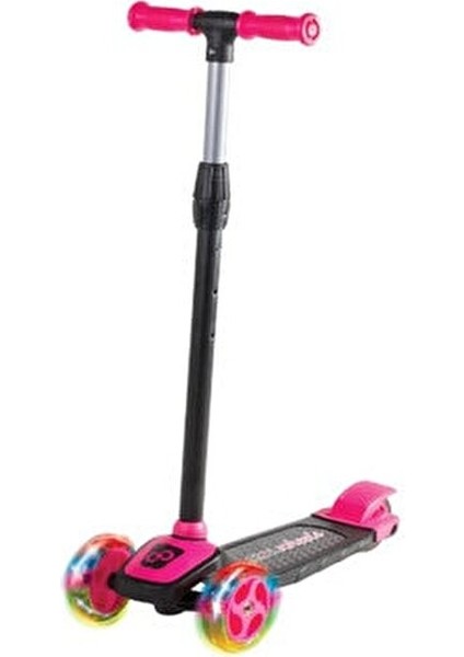 Cool Wheels LED Işıklı Twıst Scooter 3-12 Yaş 4 Tekerlekli Turuncu Eğlenceli Tasarım modelleri