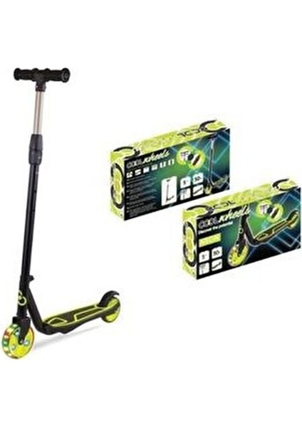 Avengers Temalı 4 Tekerlekli Scooter 3-12 Yaş Arası Çocuklar İçin Turuncu modelleri