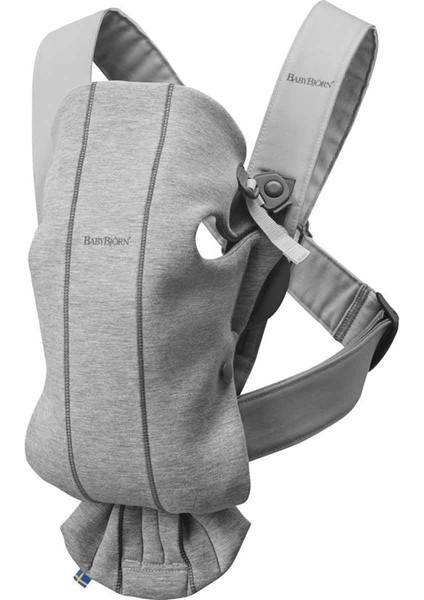 Kanguru Mini 3D Cotton Jersey Light Grey