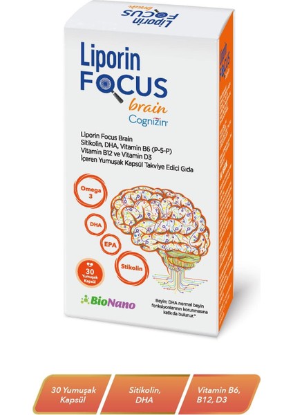 Focus Brain 30 Kapsül
