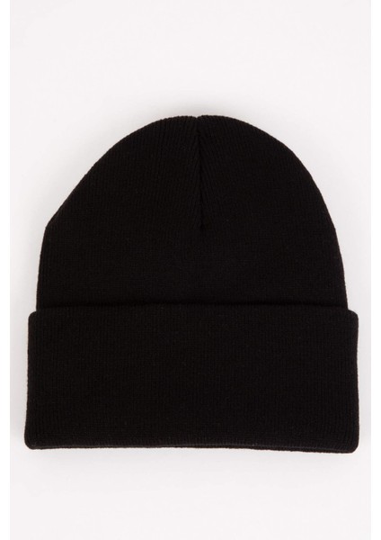 Kadın Triko Basic Düz Kışlık Bere