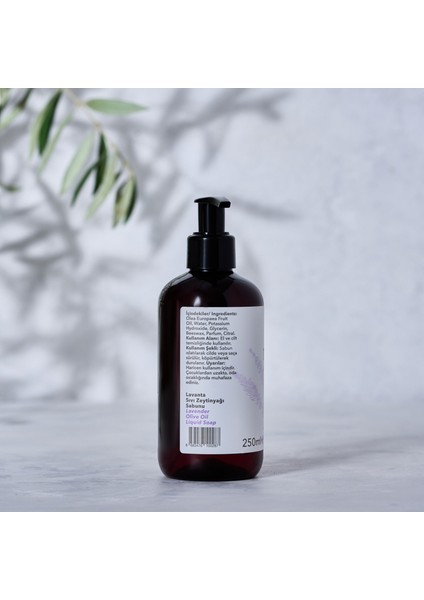 Lavanta – Mavras Zeytinyağlı Sıvı Sabun 250 ML fiyatları