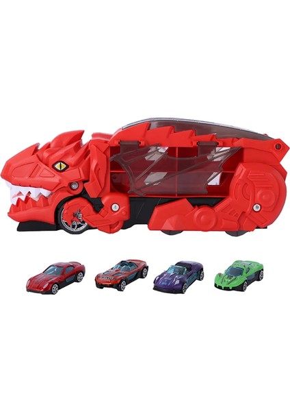 Dönüşüm Dinozor Serisi Pisti Düzenleme Aracı (Kırmızı) modelleri