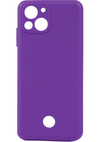 Reeder S23 Pro Max Kılıf Inc Biye Silikon-Mor