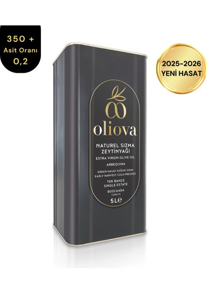 Naturel Sızma Zeytinyağı 5 Litre
