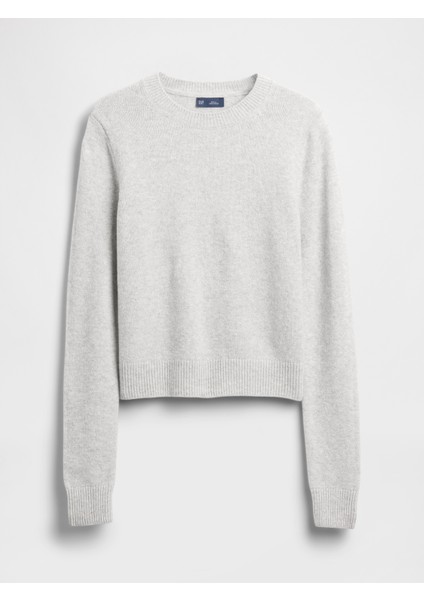 Kadın Gri Cashsoft Bisiklet Yaka Kazak fiyatları