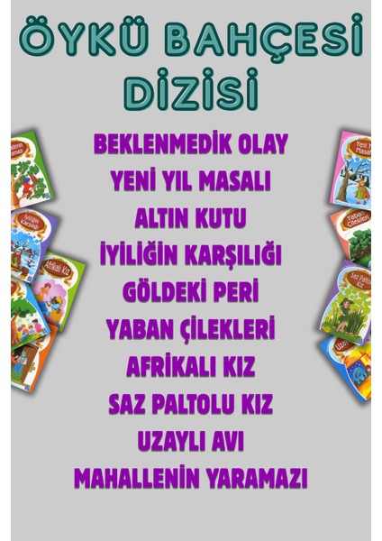 4. Sınıf Öykü Bahçesi Hikaye Seti 40 Kitap