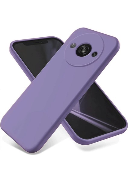 Buğz Newface Xiaomi Redmi A3 4g Kılıf First Silikon - Lila