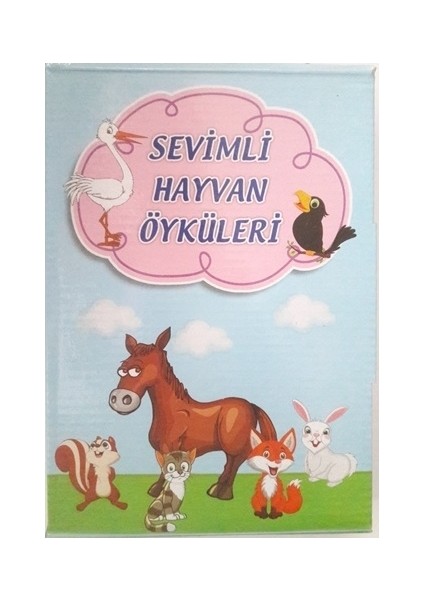 Mercek Çocuk Kitabı 20 Adet Sevimli Hayvan Öyküleri modelleri