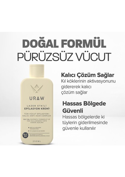 Tüy Dökücü Epilasyon Kremi | Hızlı Sonuç, Acısız Uygulama ve Kalıcı Etki - 250 ml fiyatları