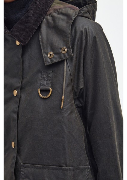 Avon Yağlı Ceket OL71 Olive-Classic