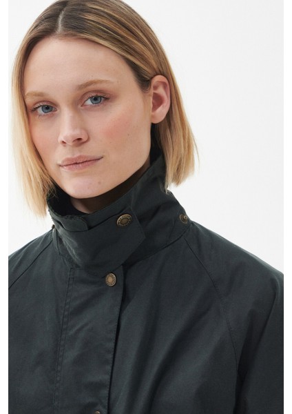 Tain Yağlı Ceket SG51 Sage