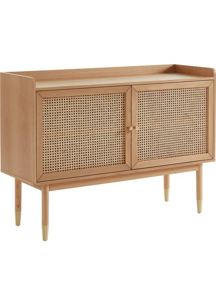 Lina Masif Ahşap Rattan Kapaklı Konsol modelleri