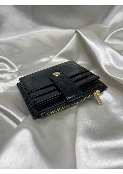 Kadın Siyah Renk Suni Deri Kartlık fiyatları