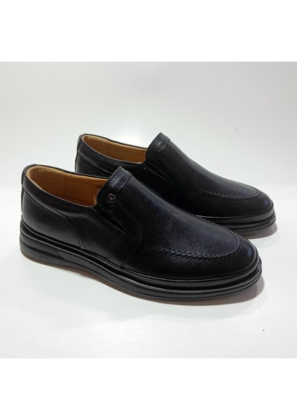 Comfort Erkek Hakiki Deri Ortopedik Ayakkabı Günlük Klasik Baba Ayakkabısı modelleri