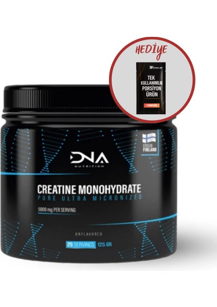 Micronize Creatine Monohidrat Tozu - 125 gr