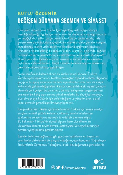 Değişen Dünyada Seçmen ve Siyaset - Kutlu Özdemir fiyatları