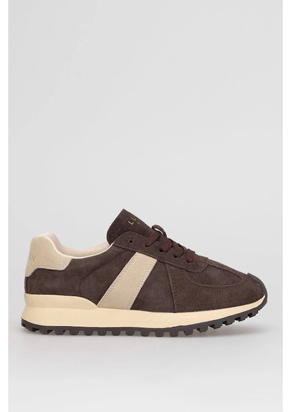 Lufıan Dorıs Kadın Hakiki Deri Günlük Spor Ayakkabı Kahve