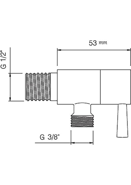 1 Adet Alafranga Flex Hortum Bağlantı Ara Musluk Klozet Aç Kapa Taharet Musluğu Metal Rezervuar Wc indirimleri